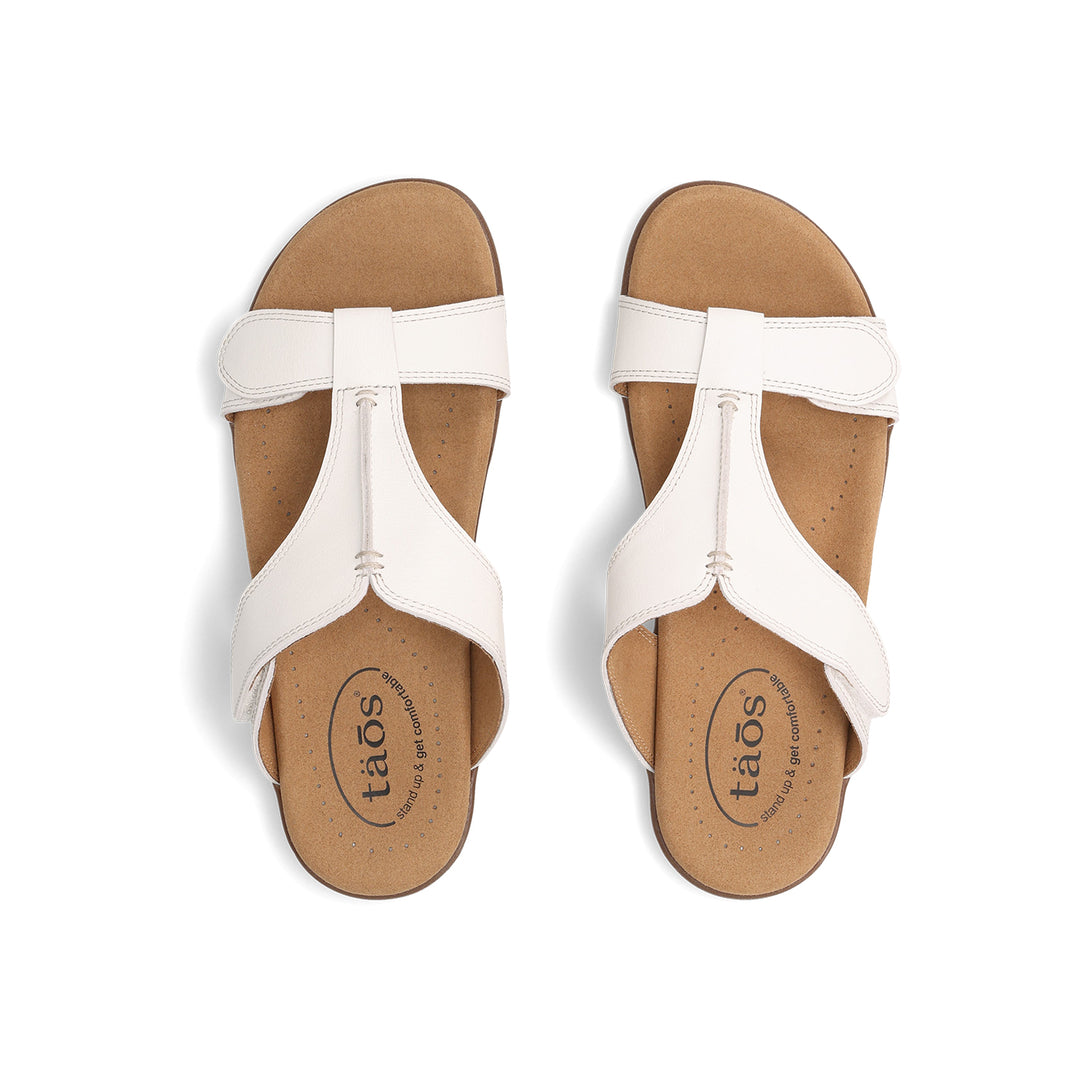 taos slide show women's | white