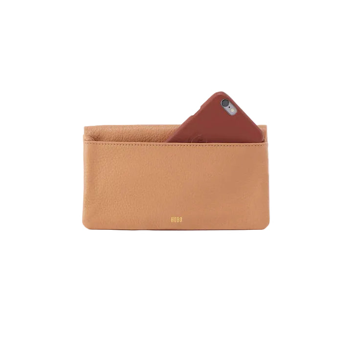 hobo lumen continental wallet women's | sandstorm