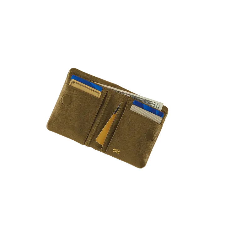 hobo lumen mini wallet women's | sunlit sage