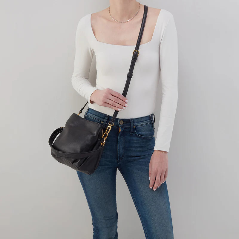 hobo starr convertible shoulder bag women's | black