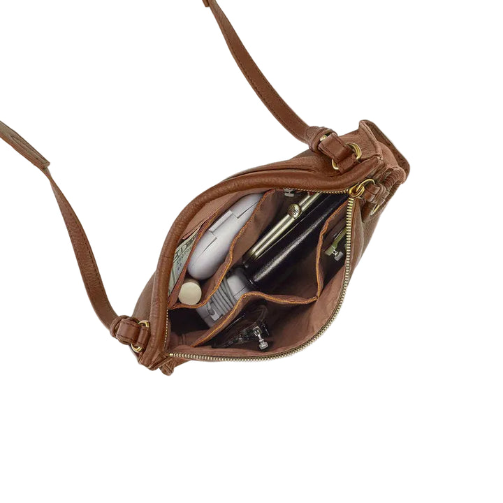 hobo austin medium crossbody women's | timber brown