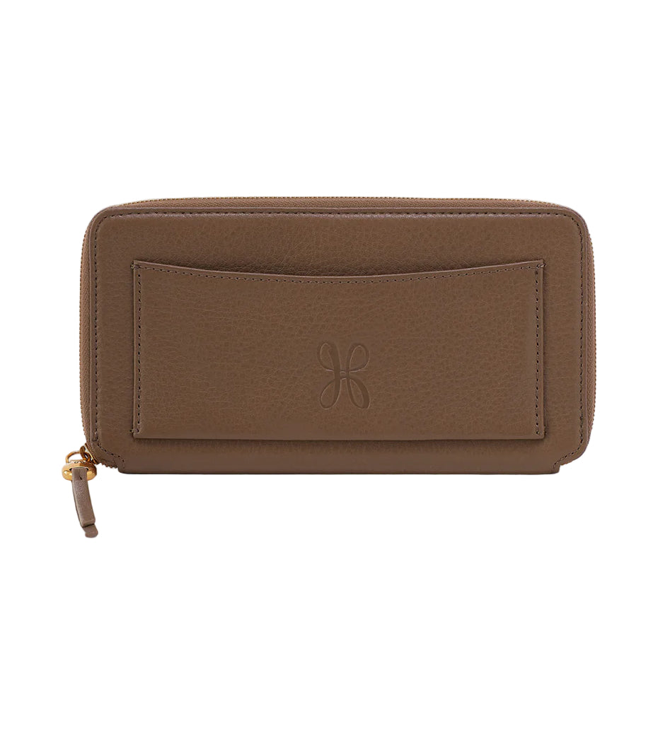 hobo hart large wallet women's | dark elm