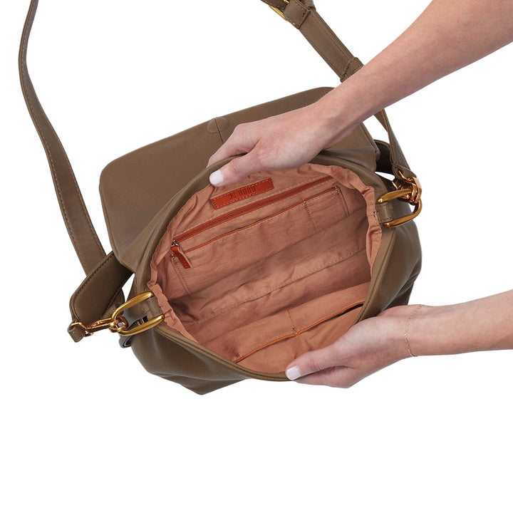 hobo harley convertible shoulder women's | dark elm