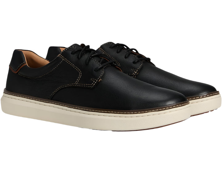 johnston & murphy mcguffey 2 plain toe men's | black