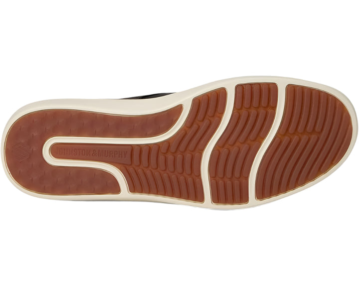 johnston & murphy mcguffey 2 plain toe men's | black