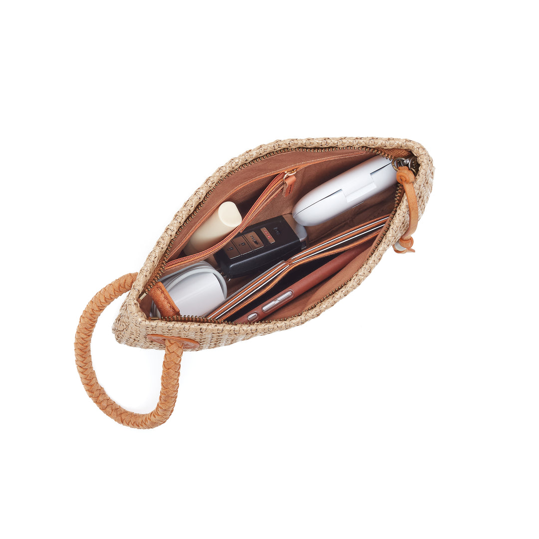 daisy daze large wrislet women's | meadow woven straw