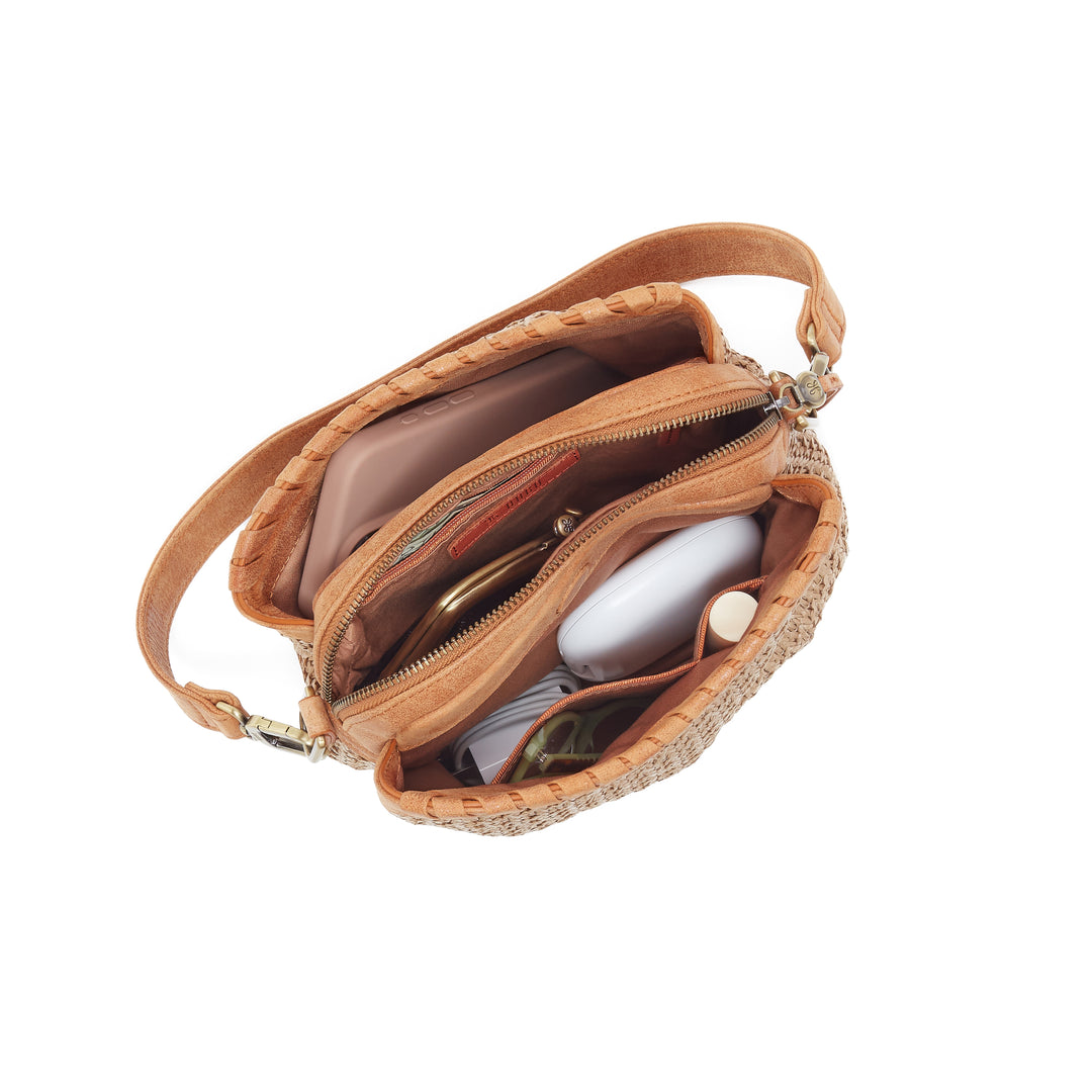hobo starr convertible shoulder women's | meadow woven straw