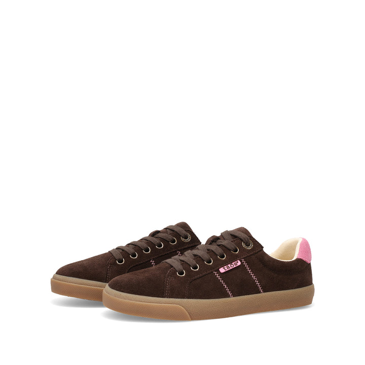 taos star 2.0 women's | brown pink suede