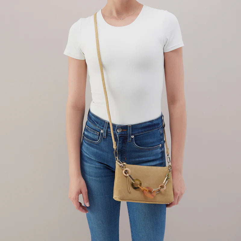 hobo darcy crossbody with charm women's | twilight fern