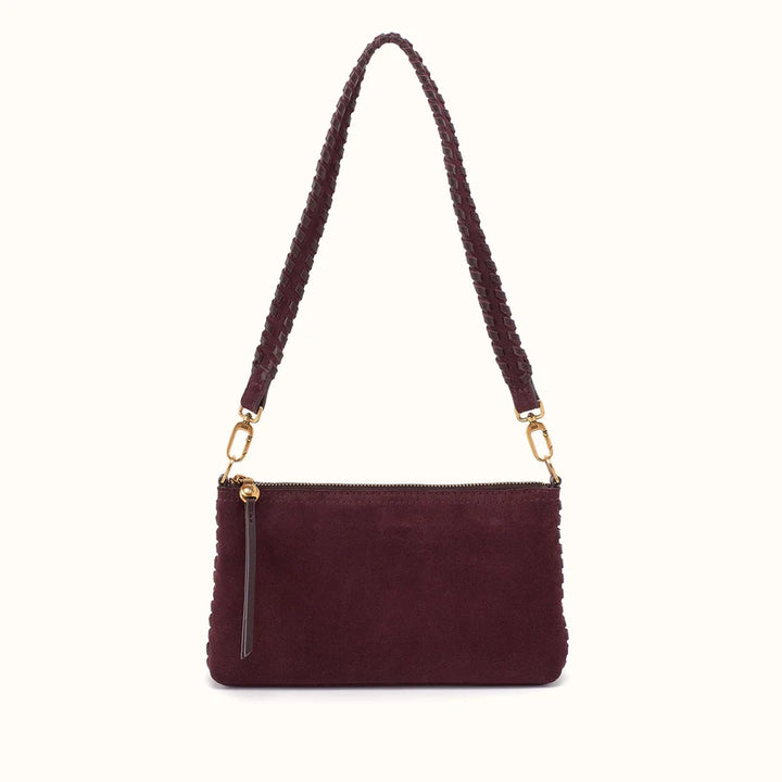 hobo darcy crossbody women's | dark cherry