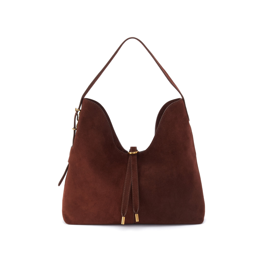 hobo atlas hobo bag women's | chocolate