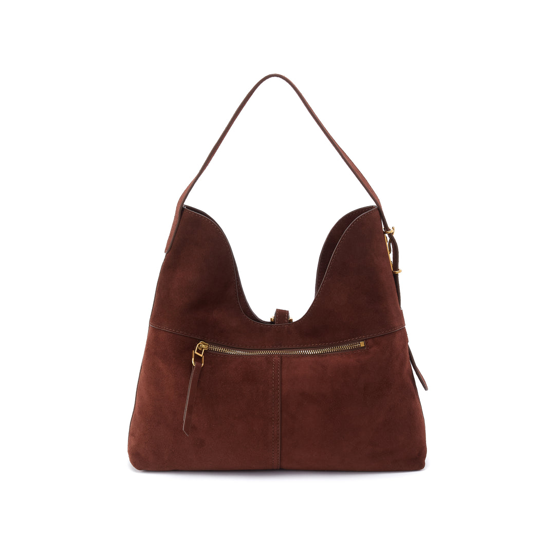 hobo atlas hobo bag women's | chocolate
