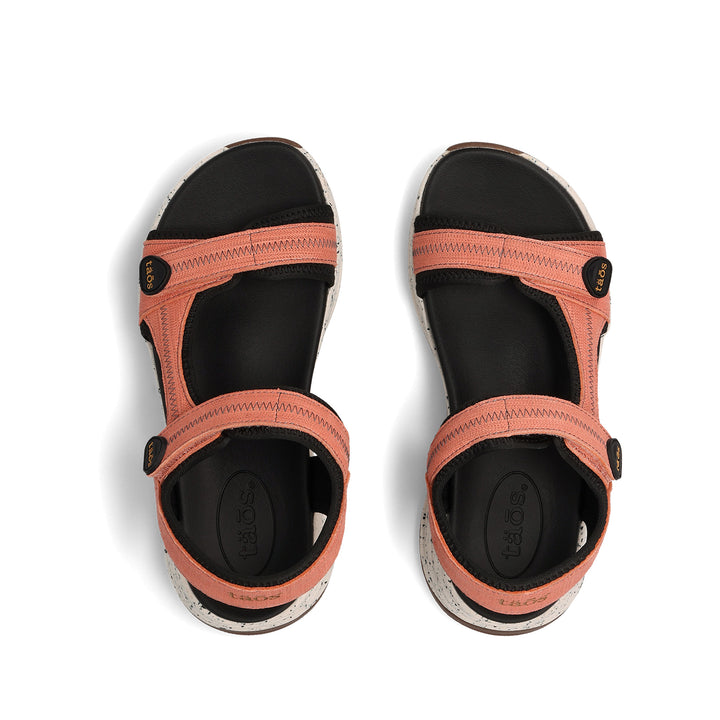 taos super slide women's | coral emboss