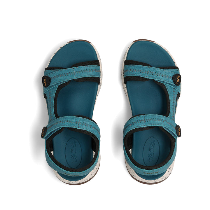 taos super slide women's | teal emboss