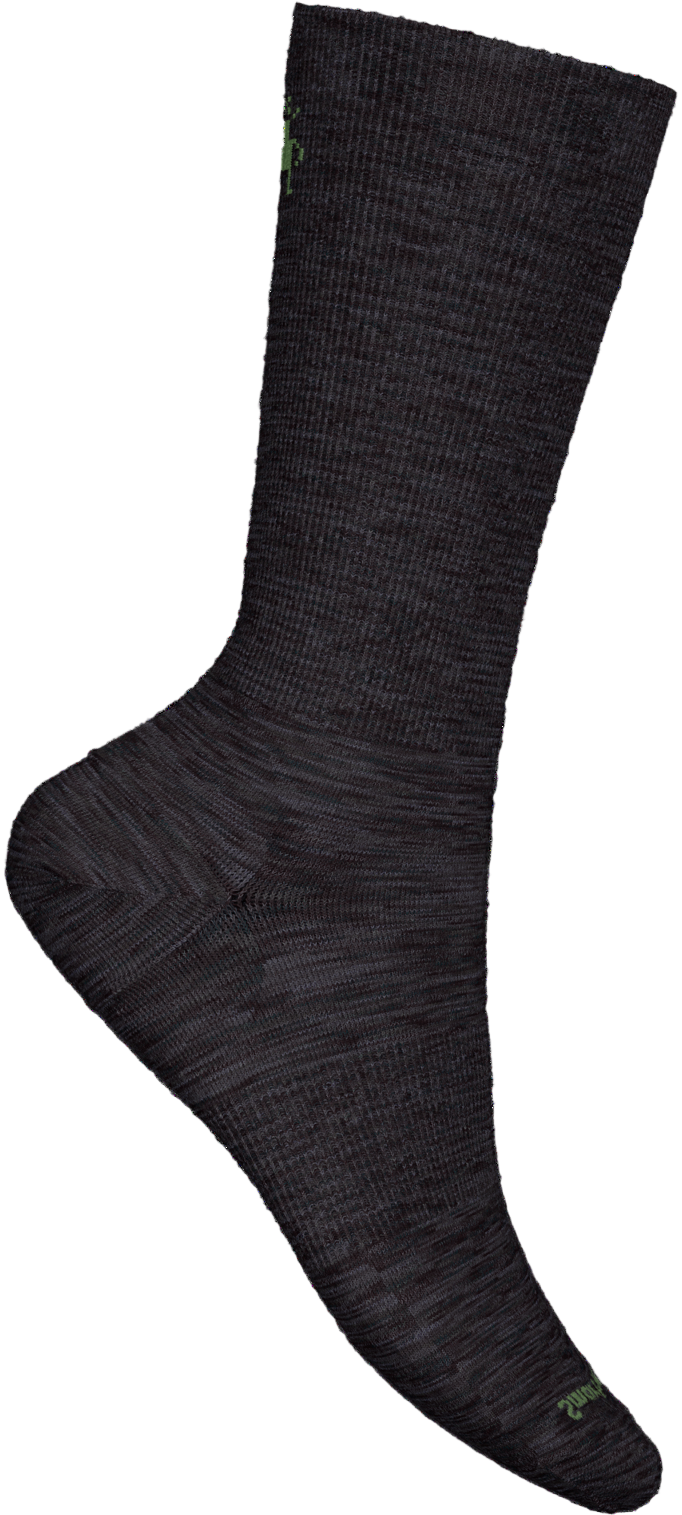 smartwool everyday anchor line crew sox & hose | charcoal