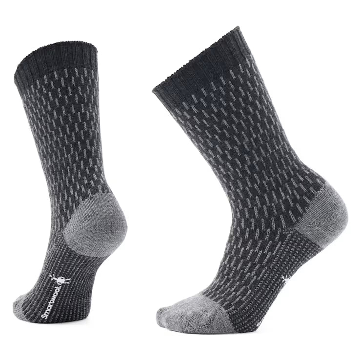 smartwool everyday cozy digi-tick crew socks | charcoal