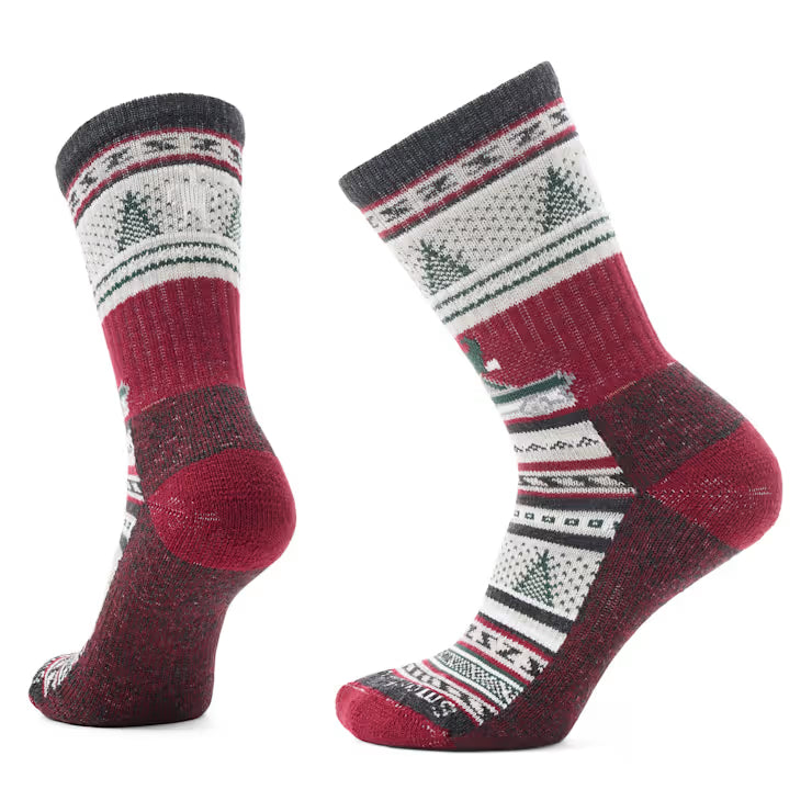 smartwool everyday cozy say it ain't snow crew socks | charcoal