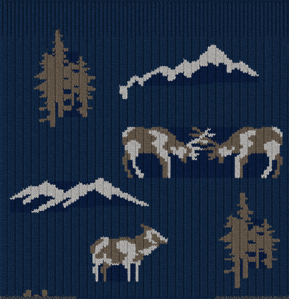 smartwool everyday horns clash crew socks | 