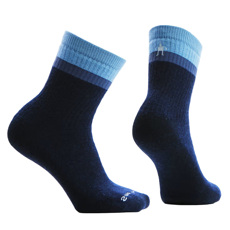smartwool everyday cozy best friend crew socks | deep navy