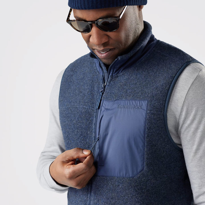 smartwool second cut™ fleece vest men's | smartwool second cut™ fleece vest men's