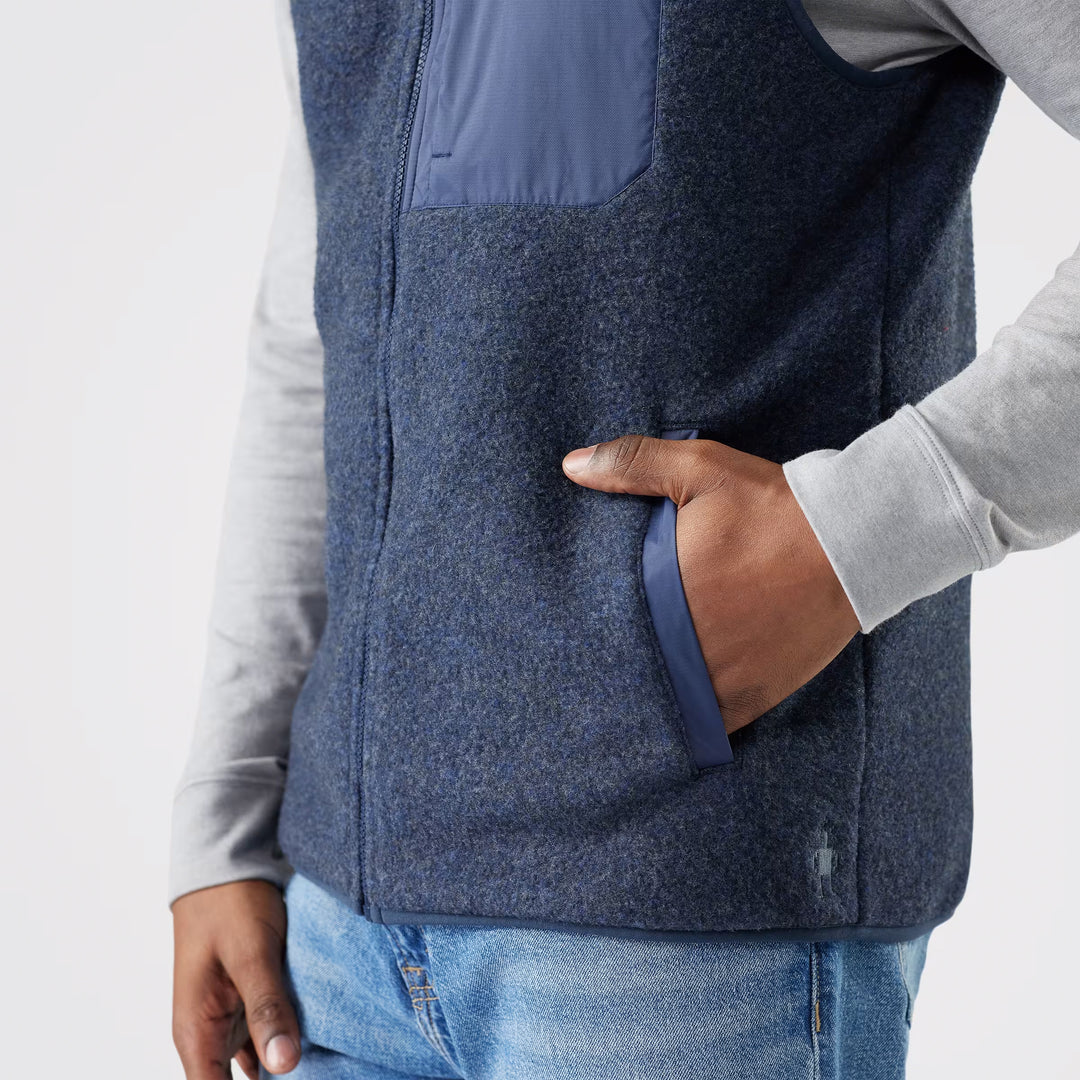 smartwool second cut™ fleece vest men's | smartwool second cut™ fleece vest men's