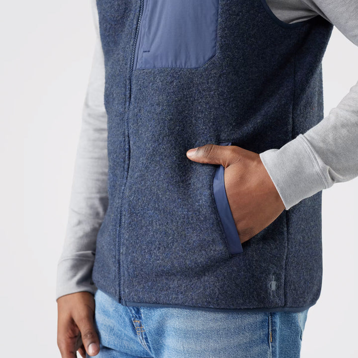 smartwool second cut™ fleece vest men's | smartwool second cut™ fleece vest men's
