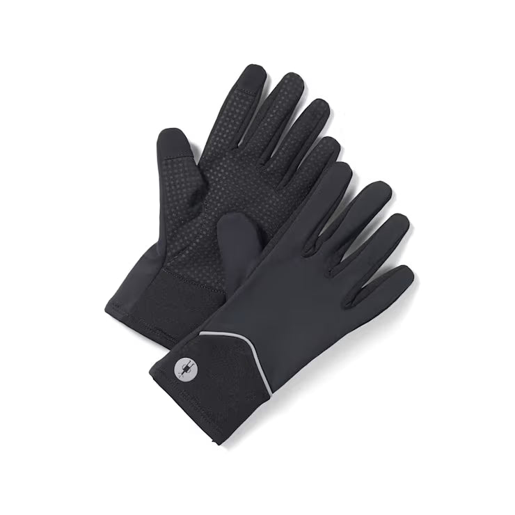 smartwool active fleece wind glove | black