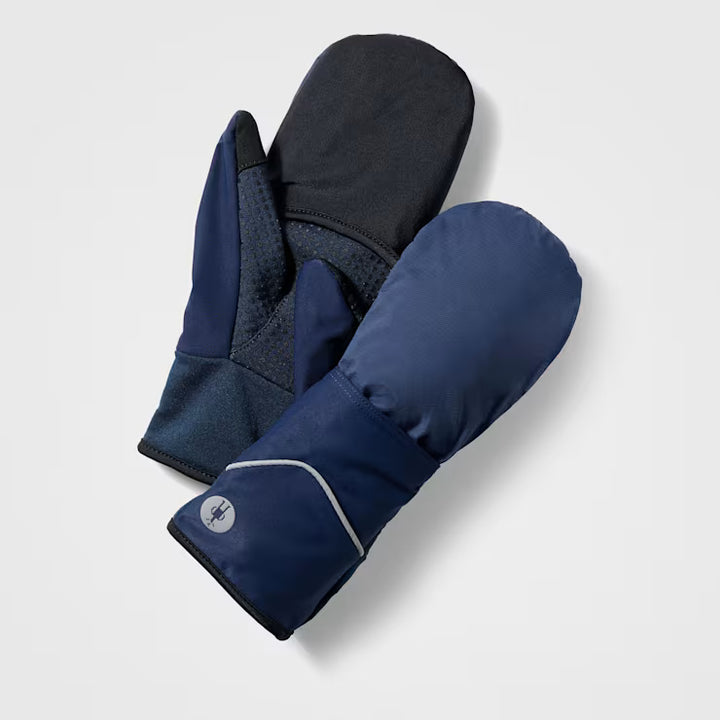 smartwool active fleece wind mittens | deep navy