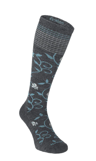 sockwell full sun moderate compression women's | charcoal