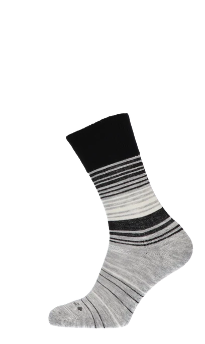 sockwell easy does it diabetic womens | grey