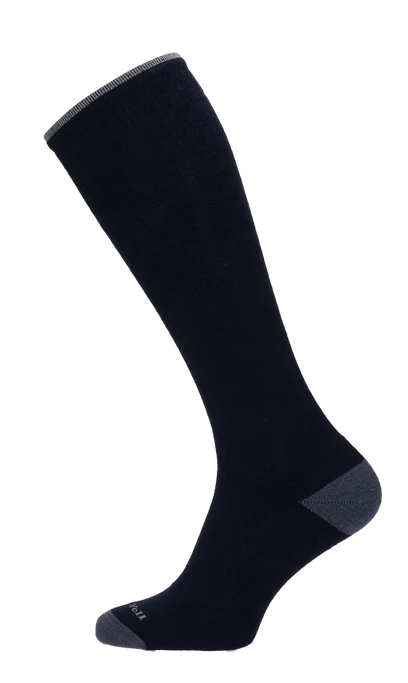 sockwell elevation firm graduated compression men's | navy