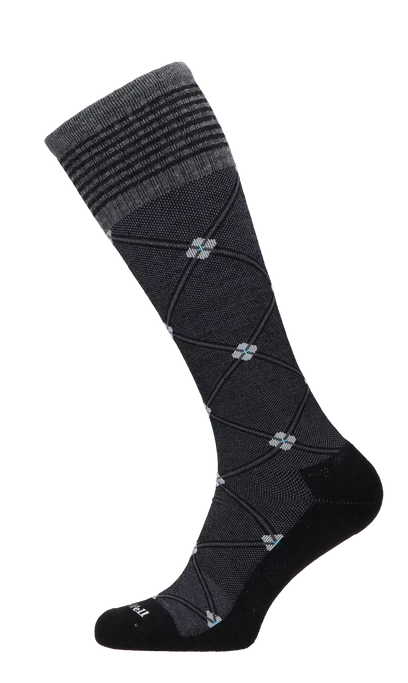 sockwell elevation firm graduated compression women's | blk multi