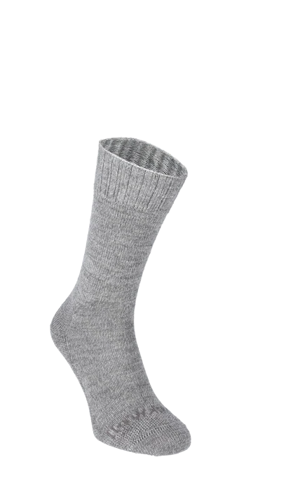 sockwell big easy diabetic men's | lt. grey