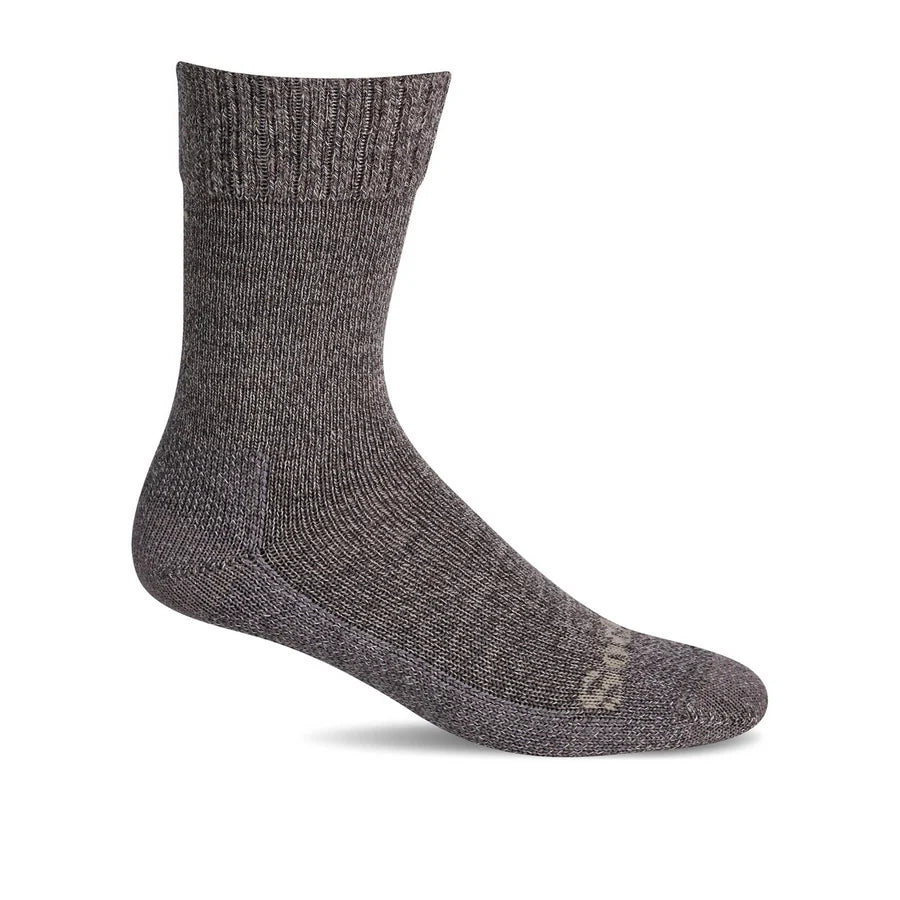 sockwell big easy relaxed fit socks women's | mushroom