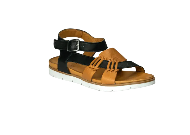 solmar modena women's | black/tan