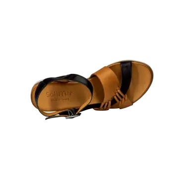 solmar modena women's | black/tan