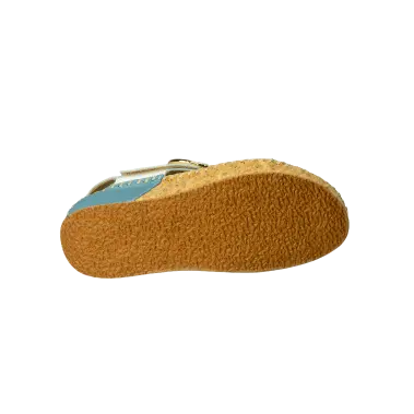 solmar ferrara women's | wht/denim/gold