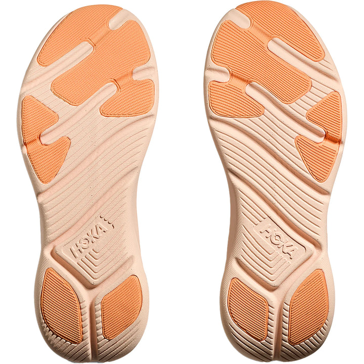 hoka solimar women's | cosmic grey / tangerine glow