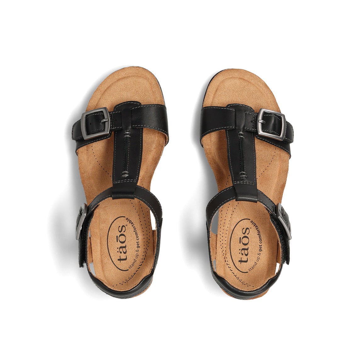 taos top notch women's | black