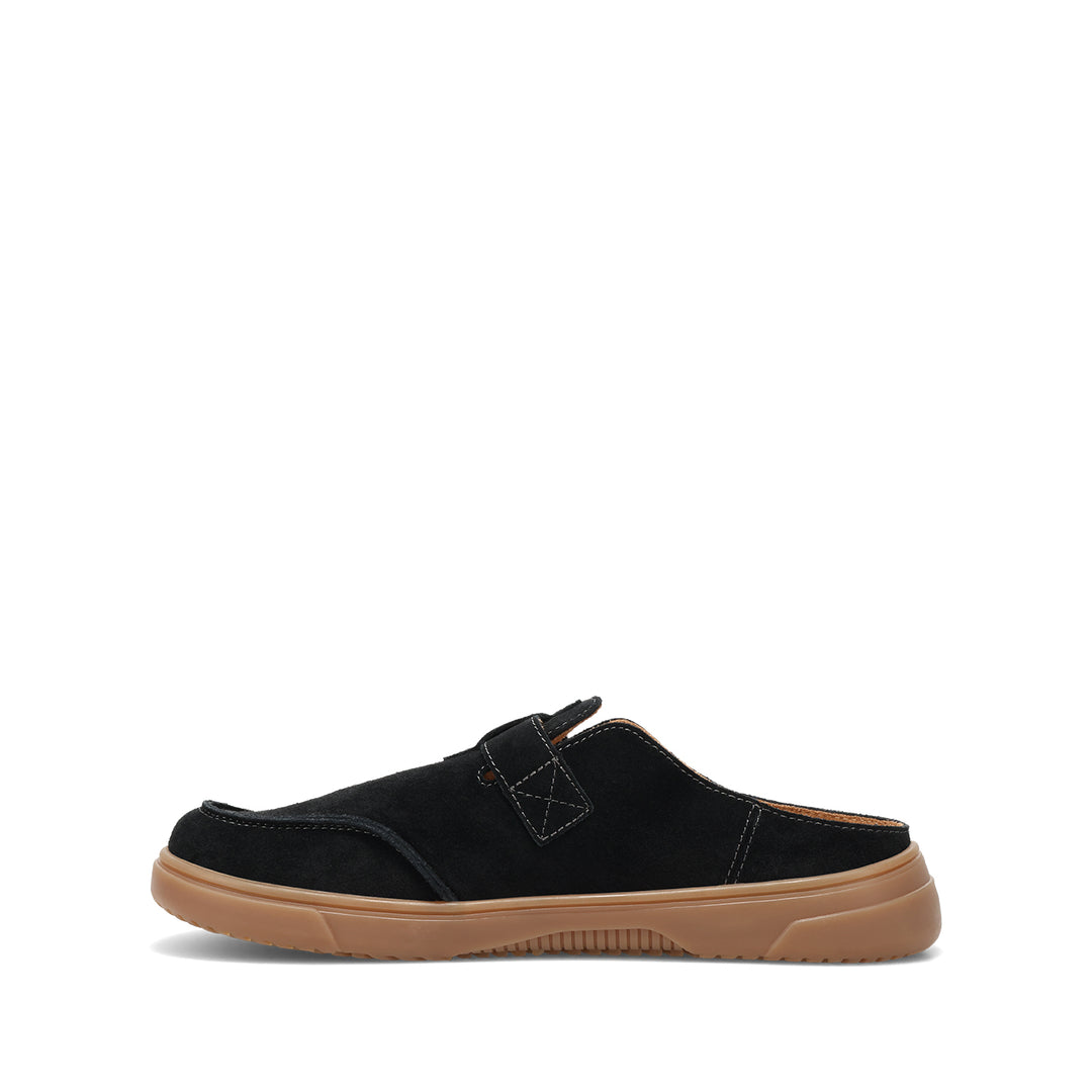 taos trivia women's | black suede
