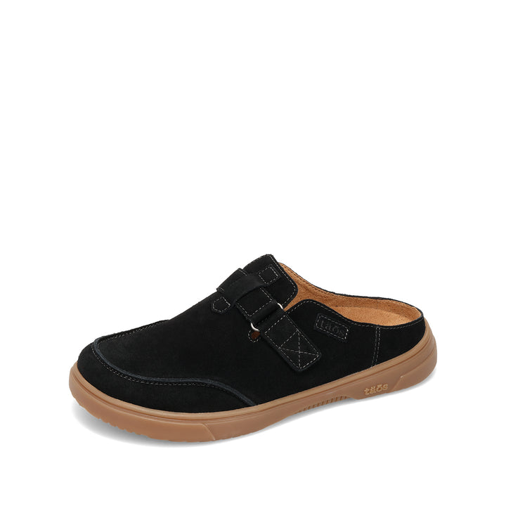 taos trivia women's | black suede