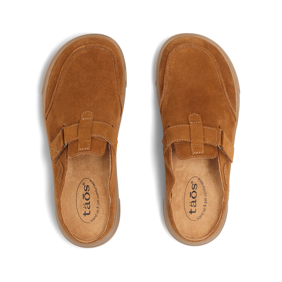 taos trivia women's | chestnut suede
