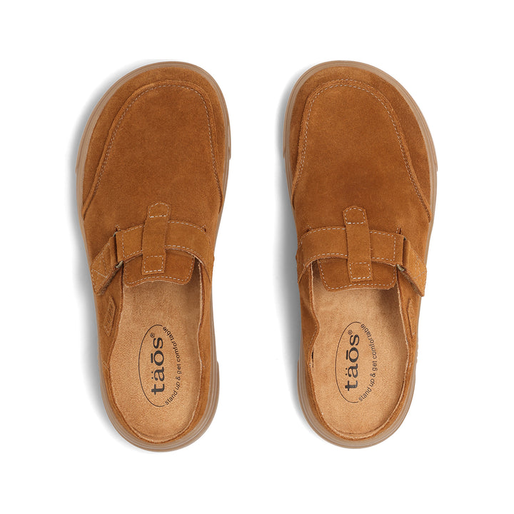 taos trivia women's | chestnut suede