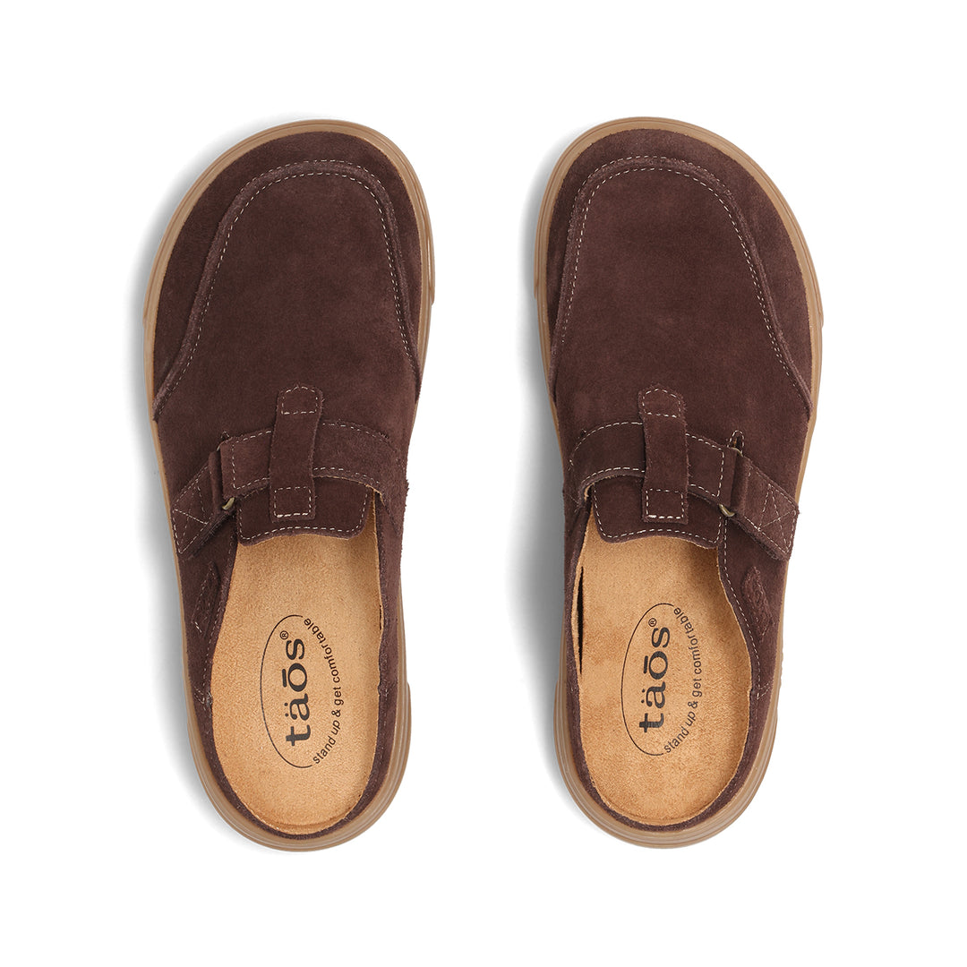 taos trivia women's | cocoa suede