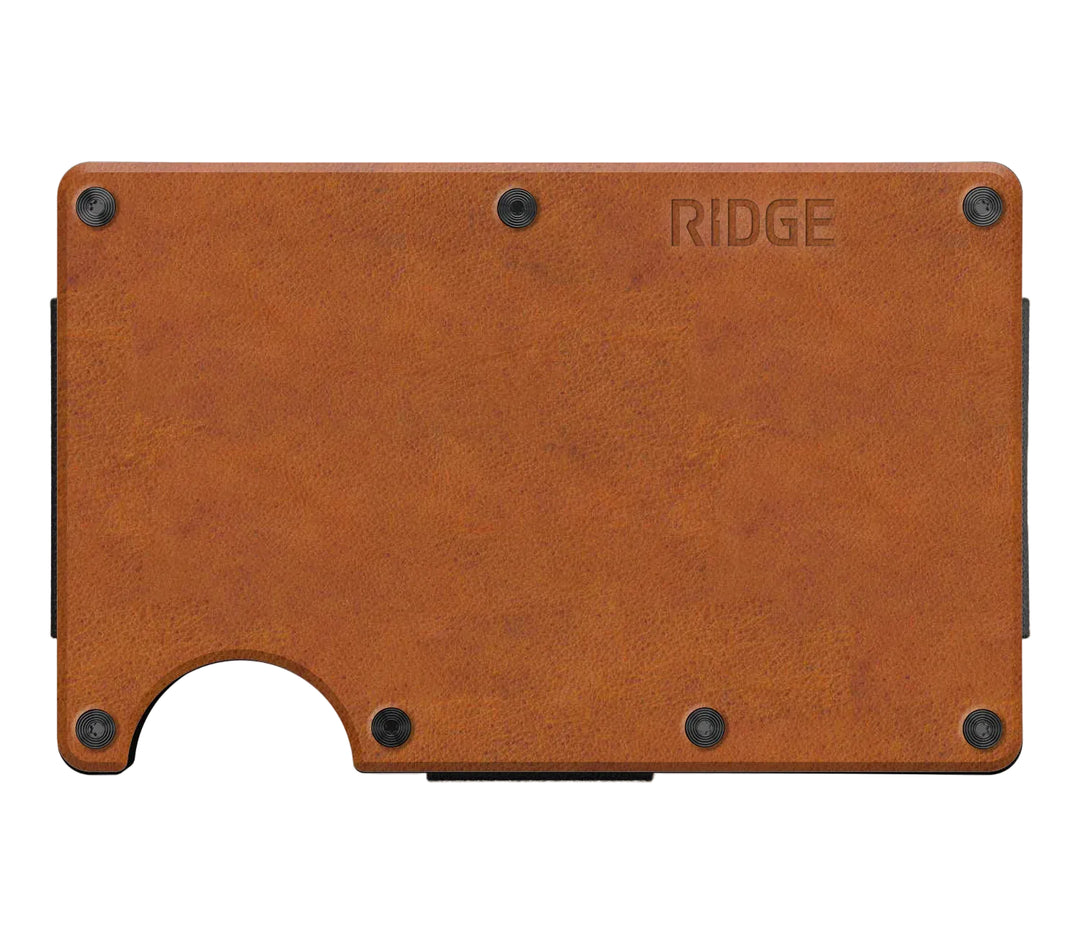 ridge wallet 2.0 - cash strap | tobacco brown