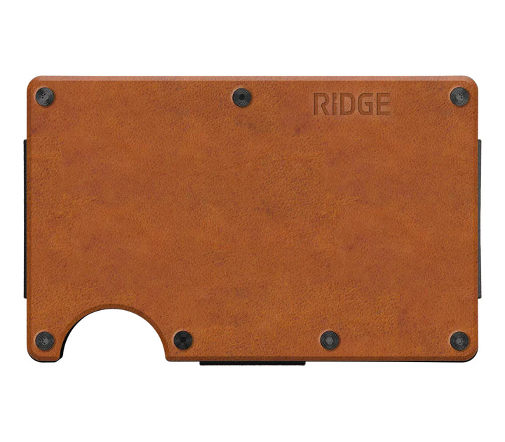 ridge wallet 2.0 - cash strap | tobacco brown