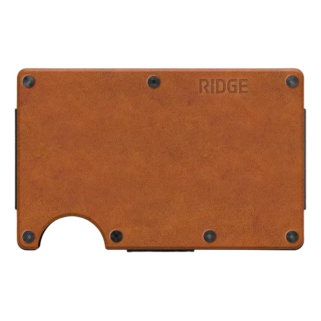ridge 2.0 cash strap wallet | tobacco brown