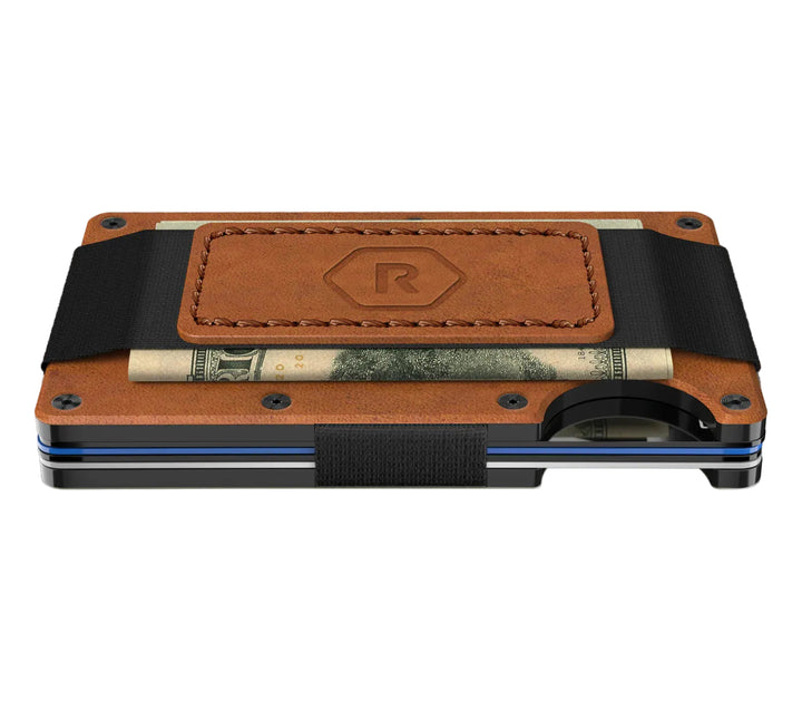 ridge wallet 2.0 - cash strap | tobacco brown