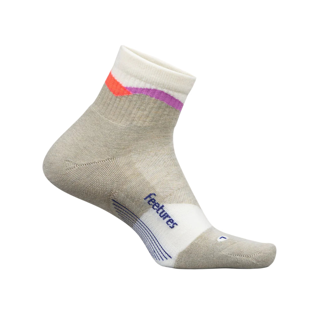 feetures trail max cushion quarter | mountain high cream