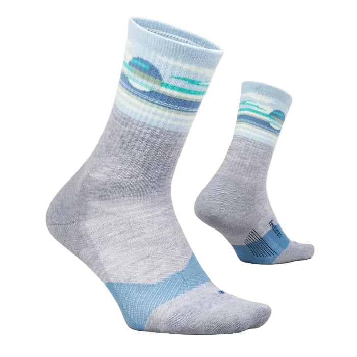 feetures trail max cushion mini crew sock | 